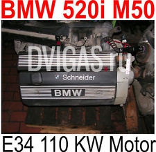 BMW 520I E34 мотор 110 кВ M50 VANOS с m50b20