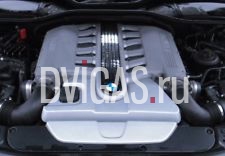 BMW 760 E65 E66 мотор Moteur V12 445 л.с. N73B60A 2008