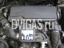 мотор 8HX DV4TD Peugeot 206 1.4L HDI 50 кВт модель 2005 108 ткм. с книга обслуживания