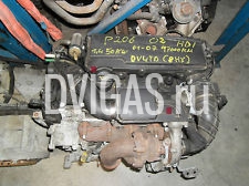 мотор Peugeot 206 Citroen C2 C3 Xsara 1.4 HDI 50KW 68 HP DV4TD (8HX)