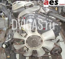 Motor HYUNDAI-H1 H100 STAREX 2,5TD  Kennbuchstaben: D4BF 59KW & Bj.05!!