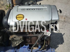 Opel Astra G,Zafira,Vectra B,Meriva  Motor 1,6 16V Z16XE bj2002 103tkm 