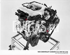 1993 CHEVROLET CAMARO 3.4L OHV V6 (L32) ENGINE-BW PHOTO FN