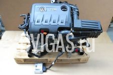 VW Audi 2.0 TDI CFF CFFB Motor m. Anbauteilen 1042KM A3 Golf 6 Jetta Passat Eos
