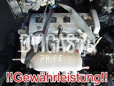 MOTOR 7AFE 104TKM TOYOTA AVENSIS T22 1,8i 1997- 81KW 7A-FE GEW
